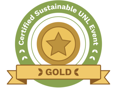 Certified Sustainable UNL Event Gold Level Medal